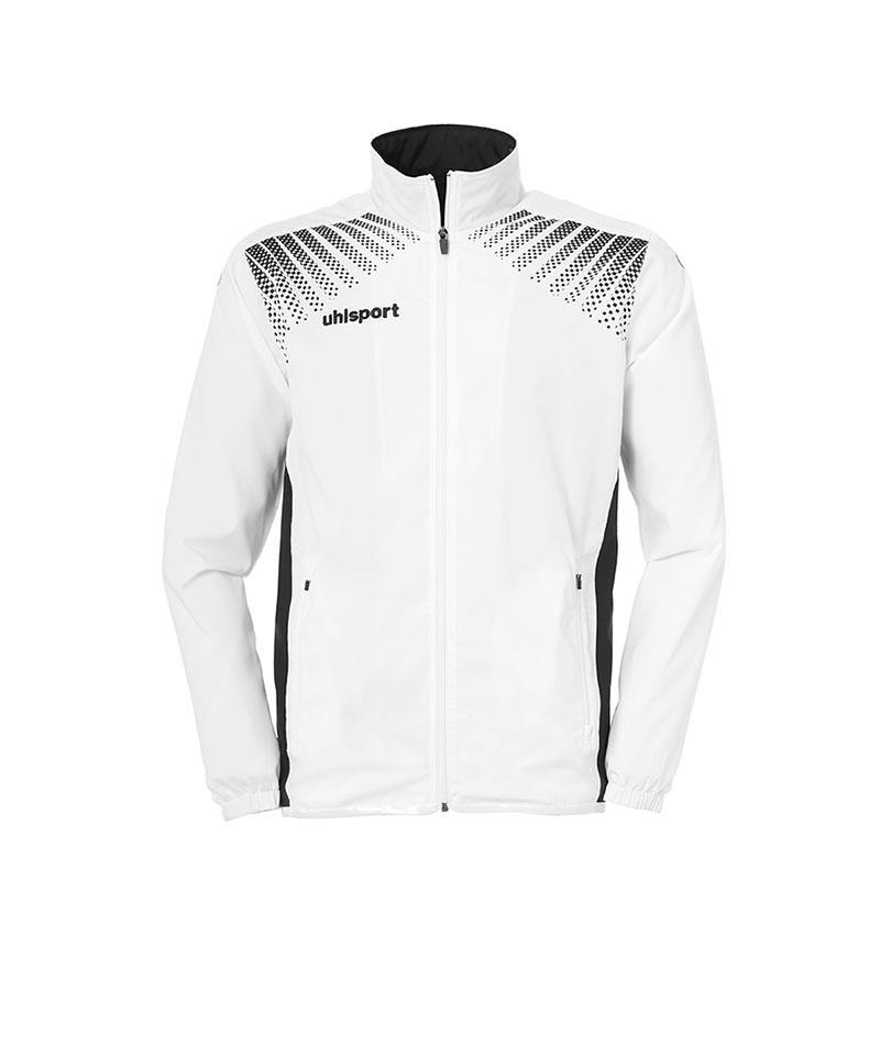 Uhlsport Goal Präsentationsjacke Weiss Schwarz F02