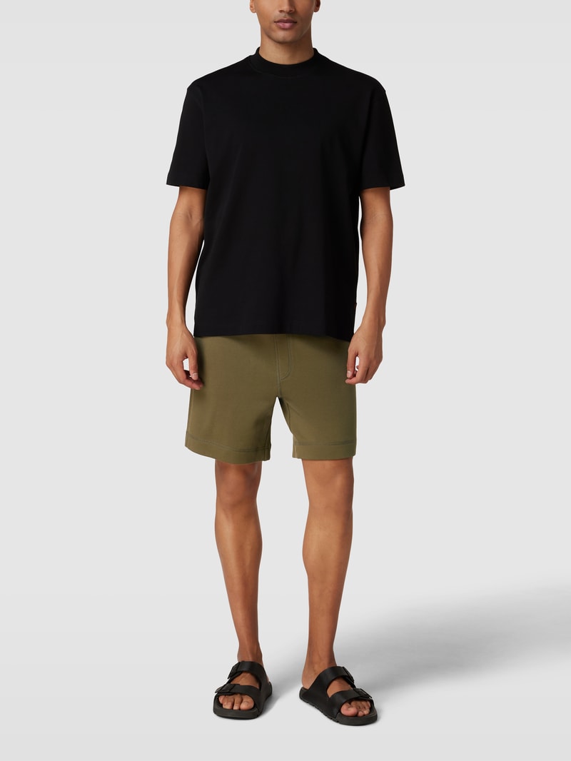 Sweatshorts mit Logo-Stitching Modell 'SEWALK' in fuchsia