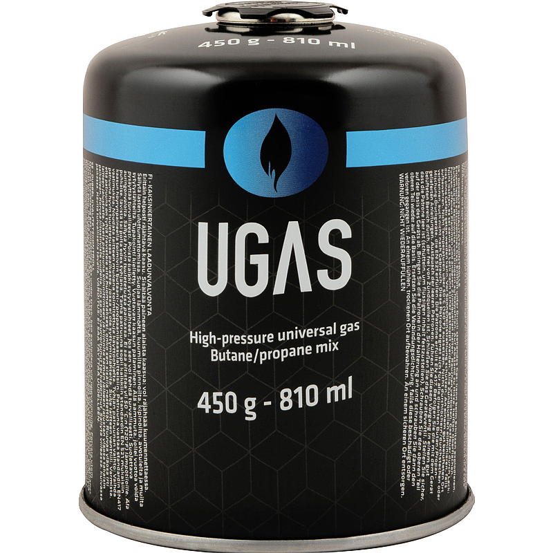 Gassboks 450 g 810 ml, Ugas