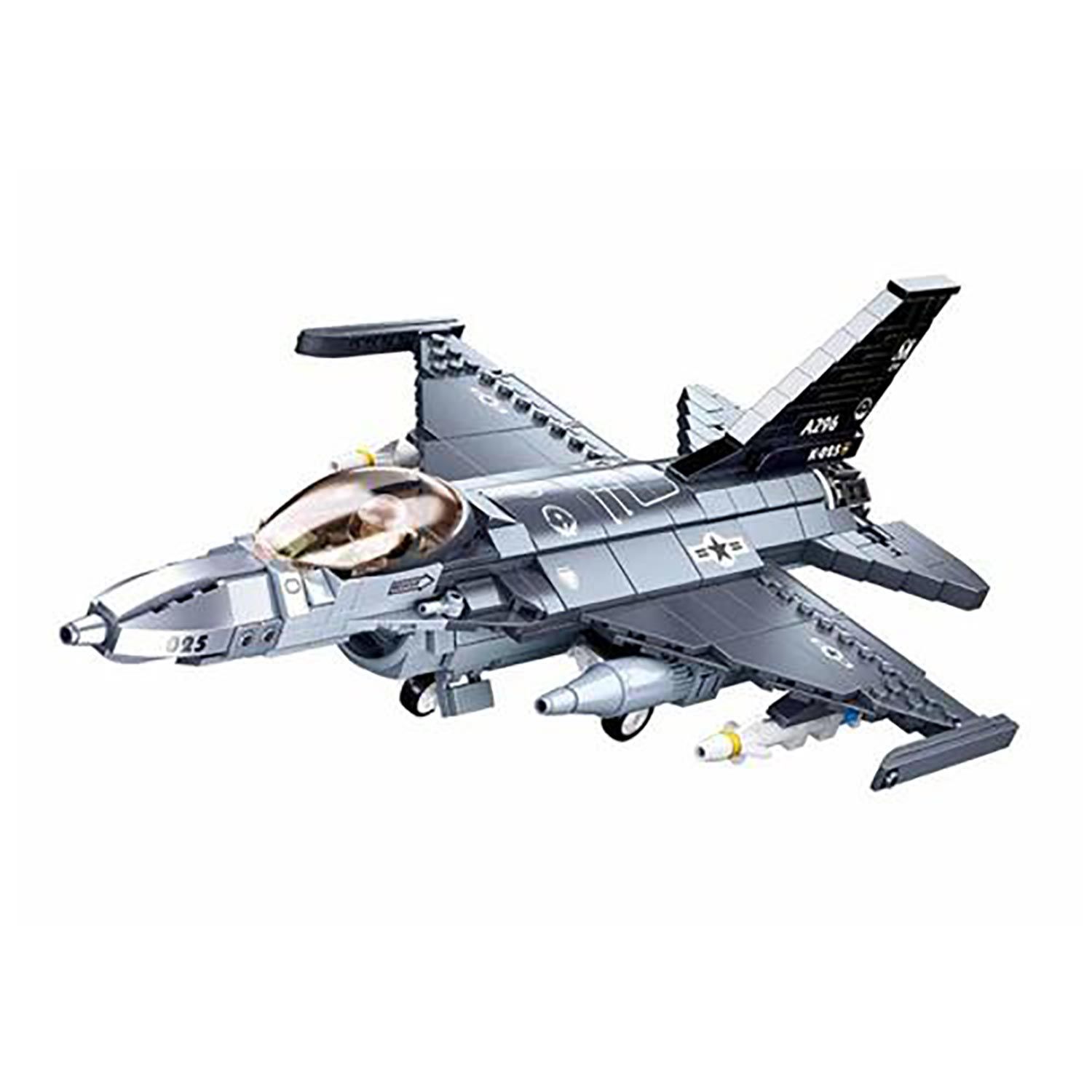 Kampfjet Falcon Fighter - Bausteine Set M38-B0891