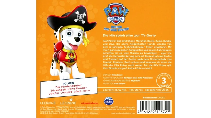 PAW Patrol CD 25