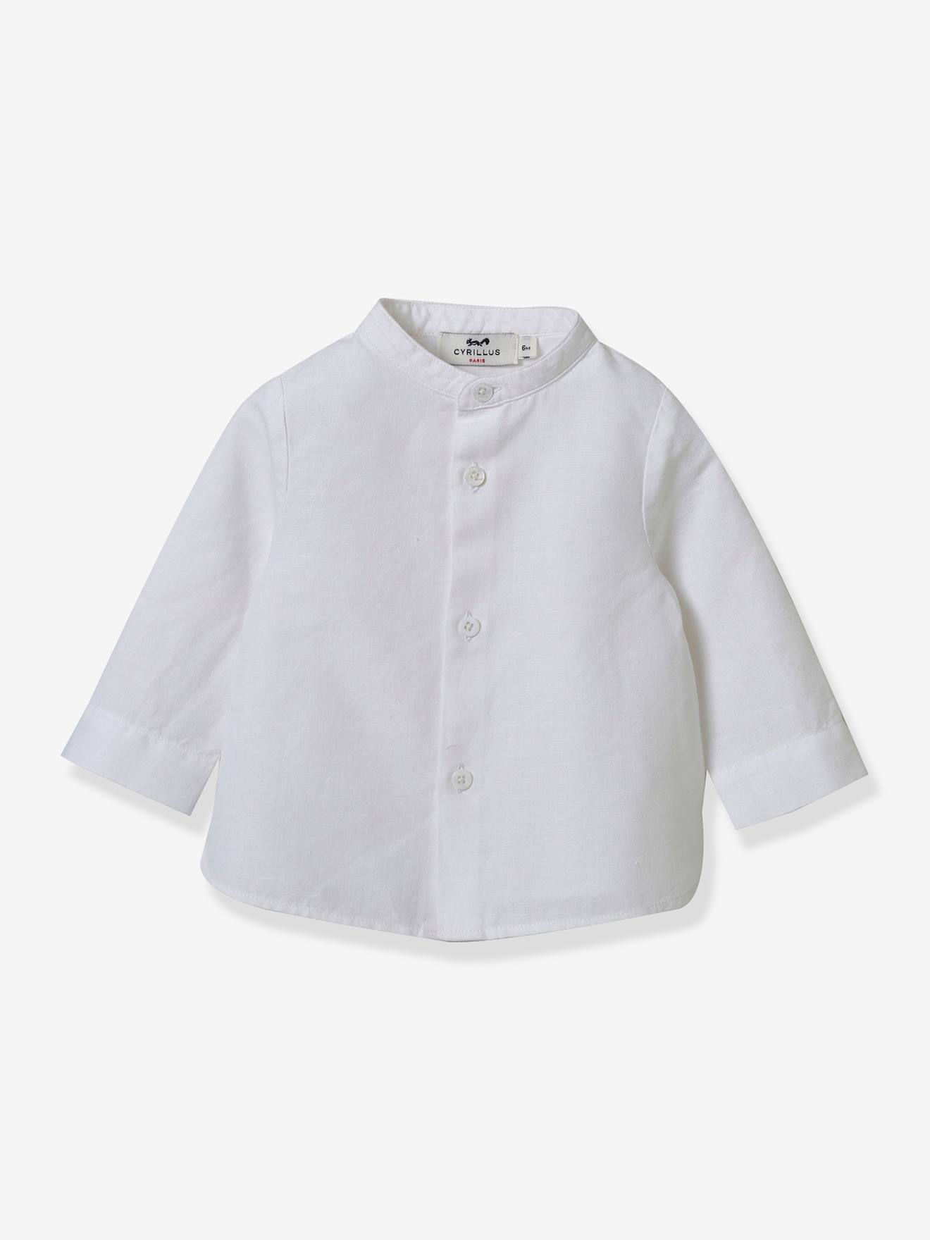 Chemise bébé col mao CYRILLUS