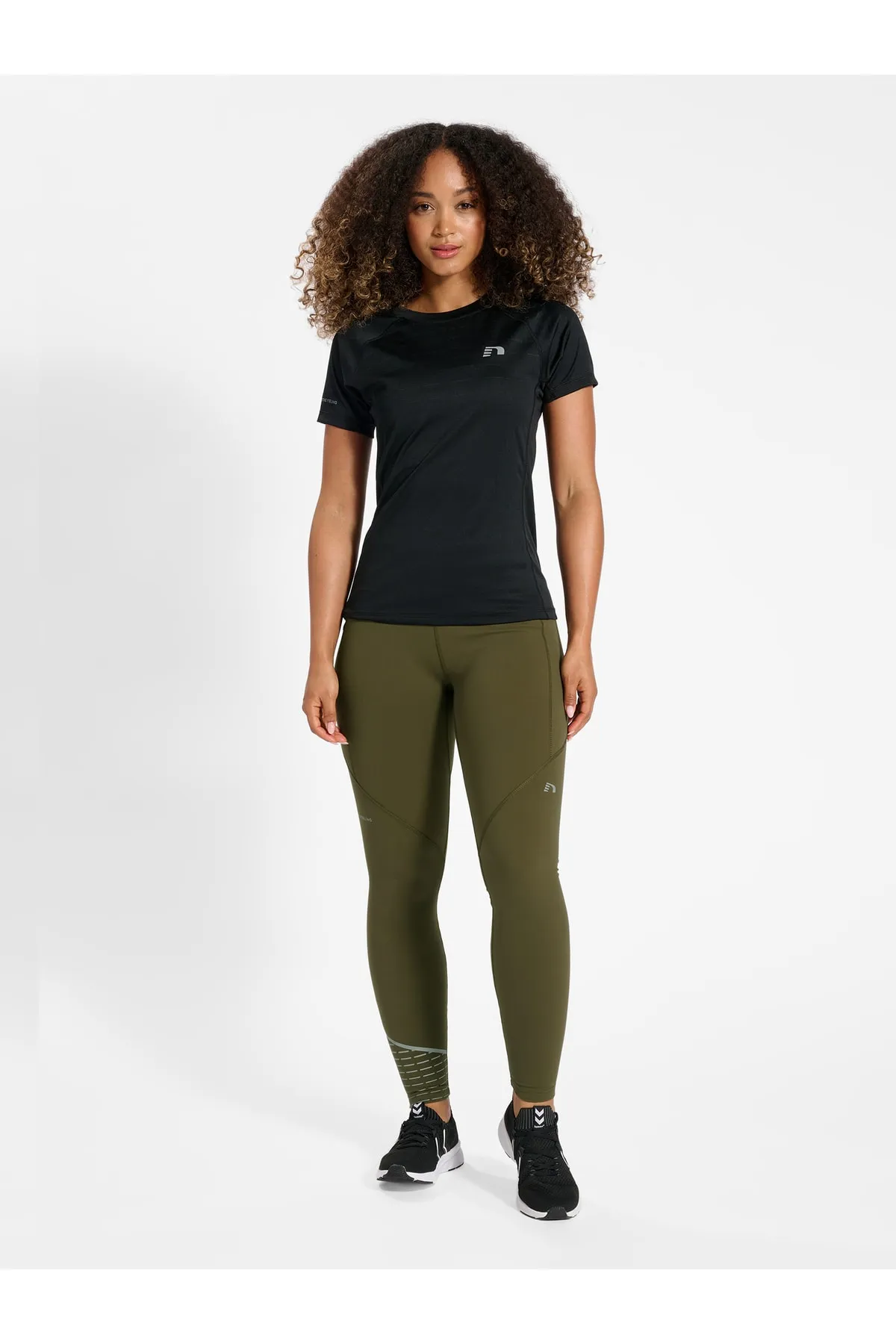 NEWLİNE  Sport-Leggings - Grün - Mittlerer Bund