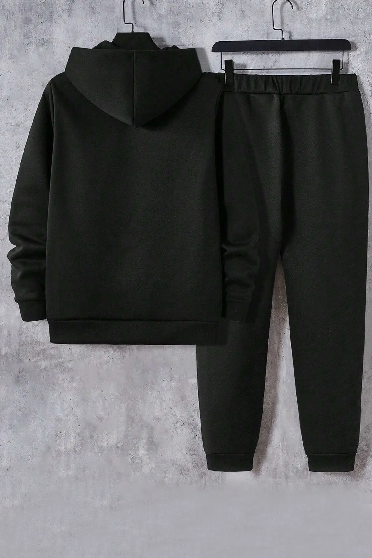 uyguntarz  Unisex-Anthrazit-Trainingsanzug-Set