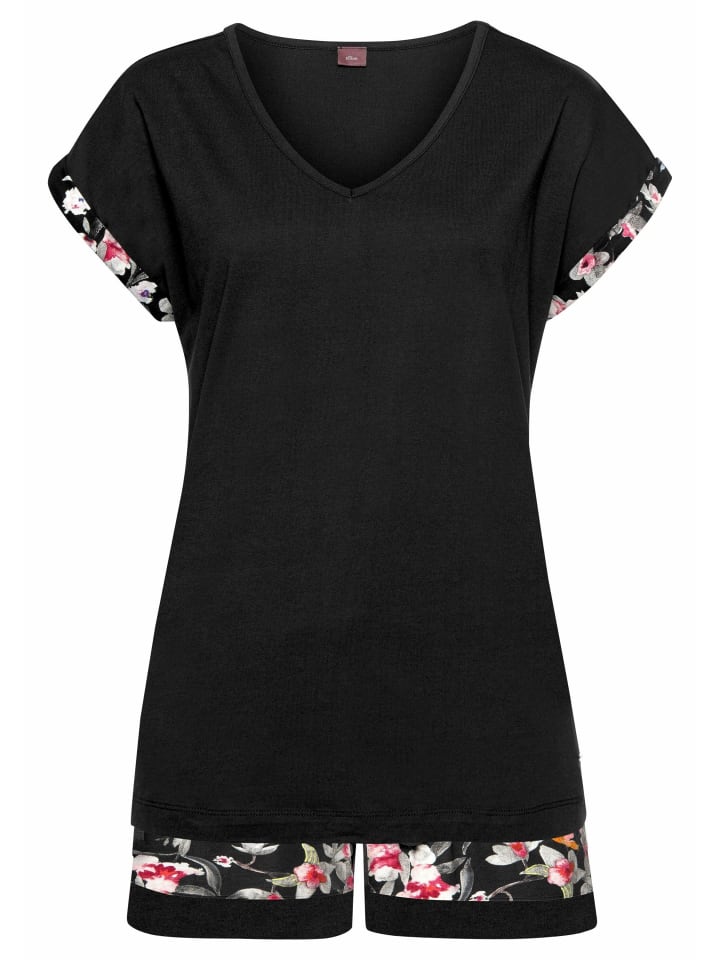 s.Oliver Shorty in schwarz günstig kaufen