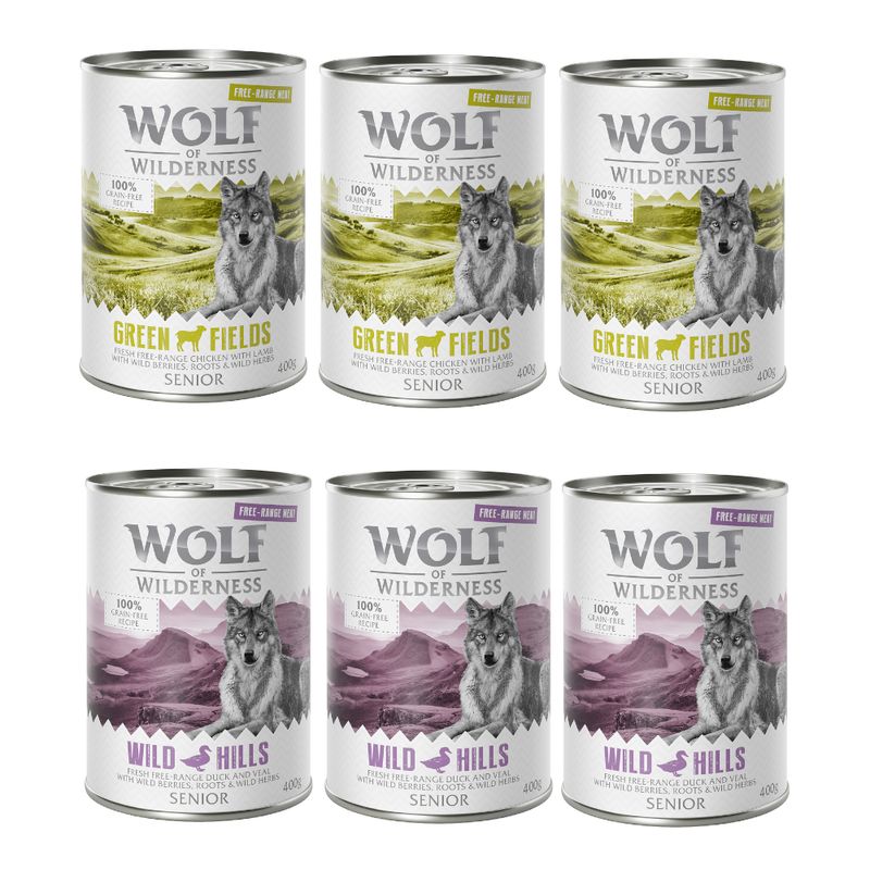 Probierpaket Wolf of Wilderness Nassfutter
