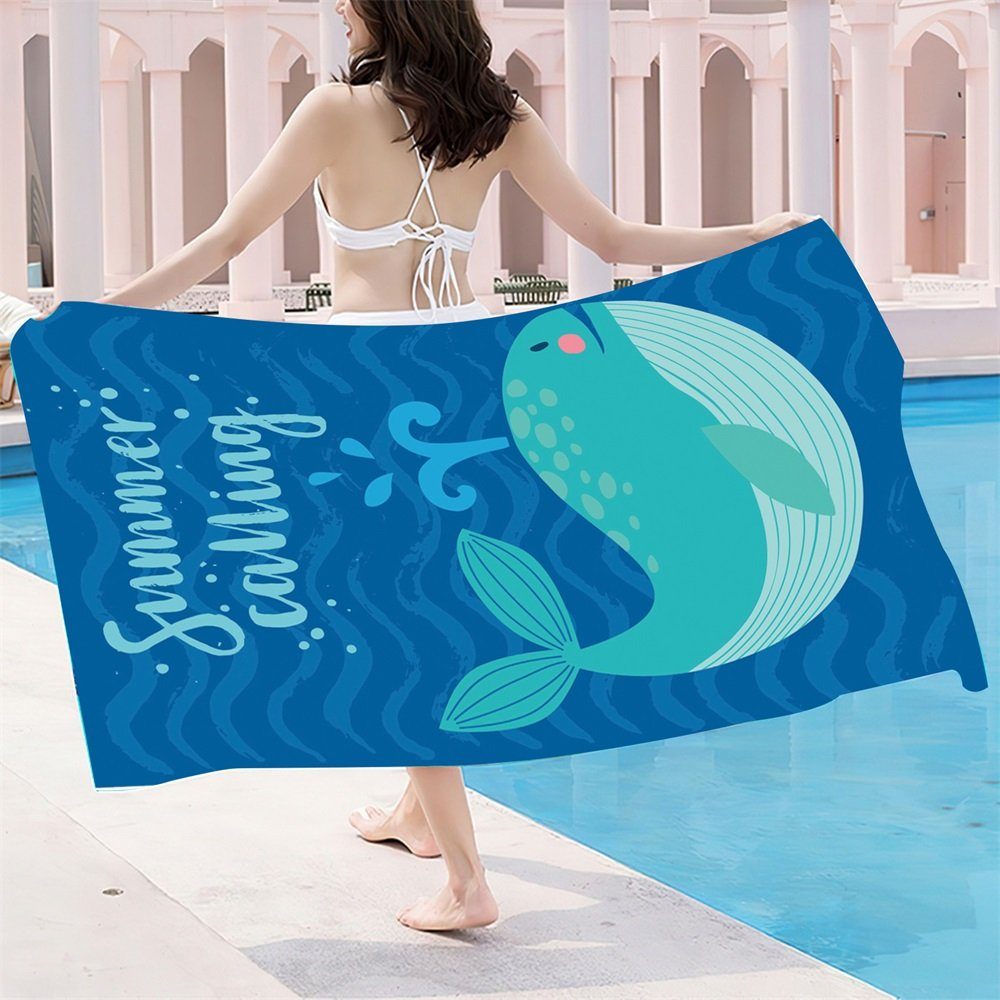 Pinoyden Strandtücher Strandtücher Damen Strandmatte Schnelltrocknend Sommer Schwimmhandtuch