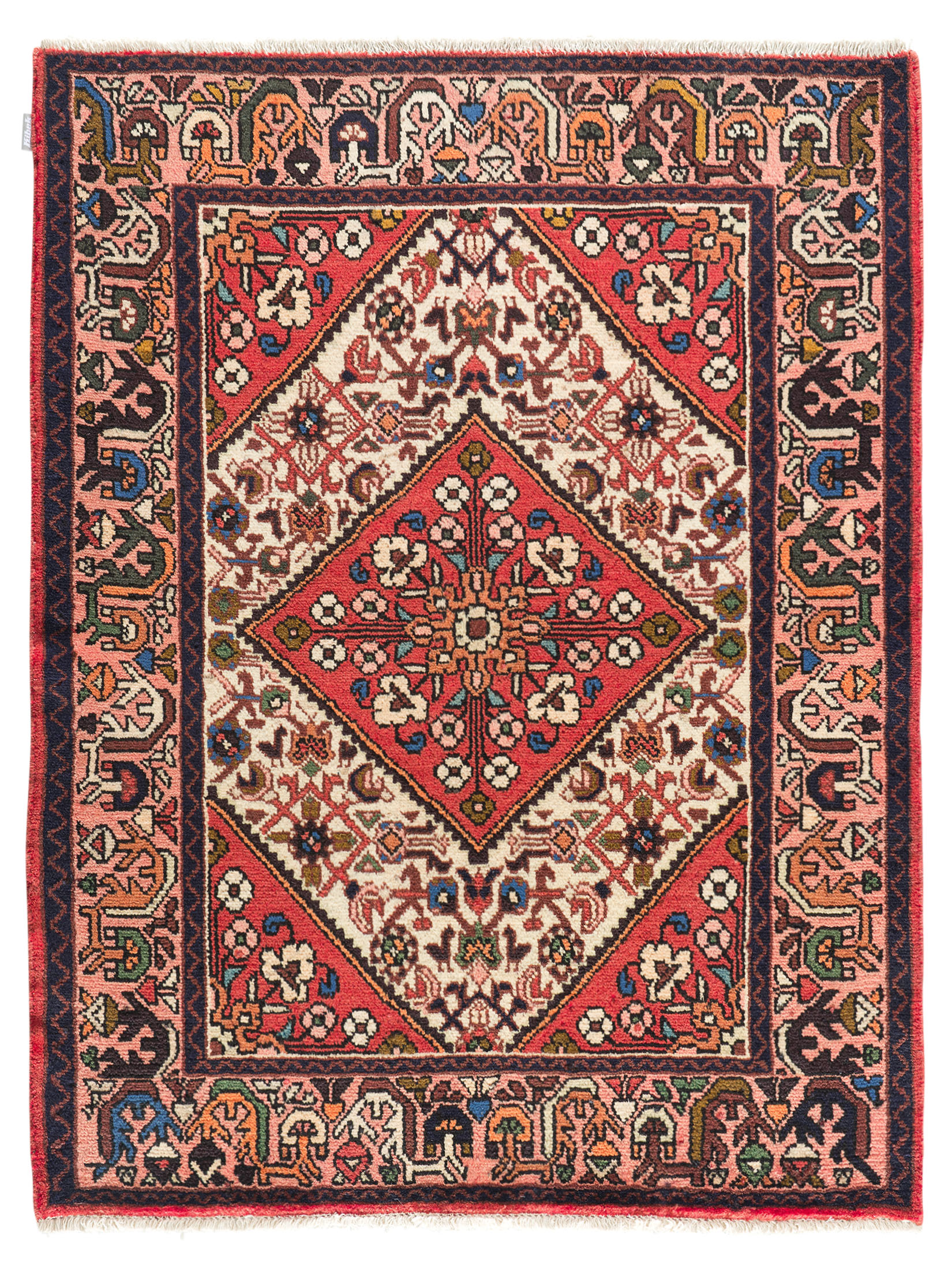 Hamadan ca. 100 x 130 cm, Unikat / Einzelstück