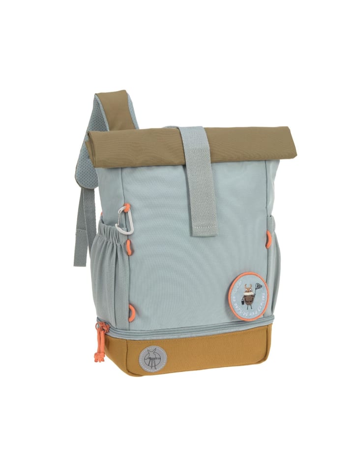 Lässig Lässig Kindergartenrucksack Rolltop Nature light blue günstig kaufen onesize