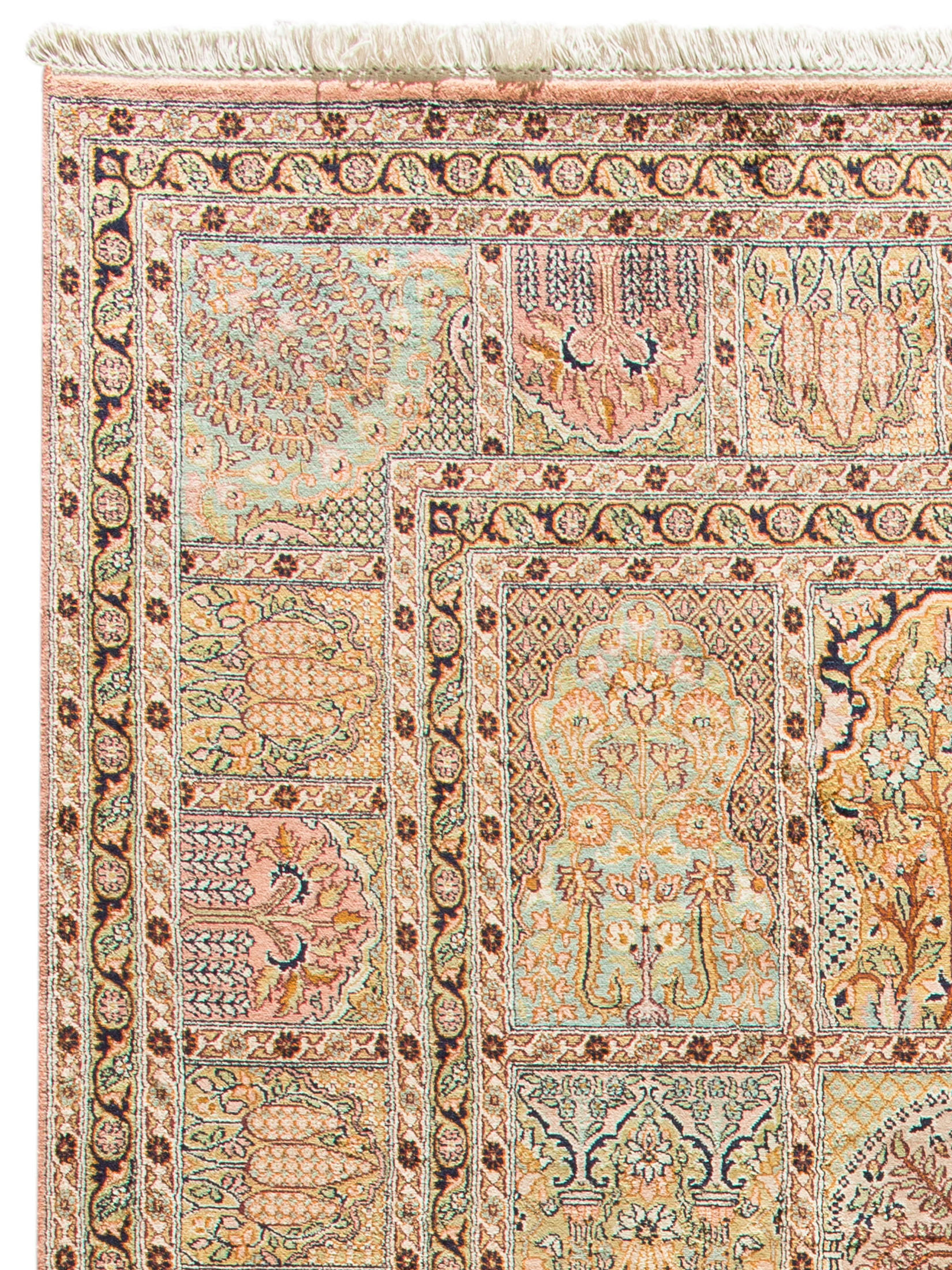 Kaschmir Seide 18/18 ca. 243 x 340 cm, Unikat / Einzelstück