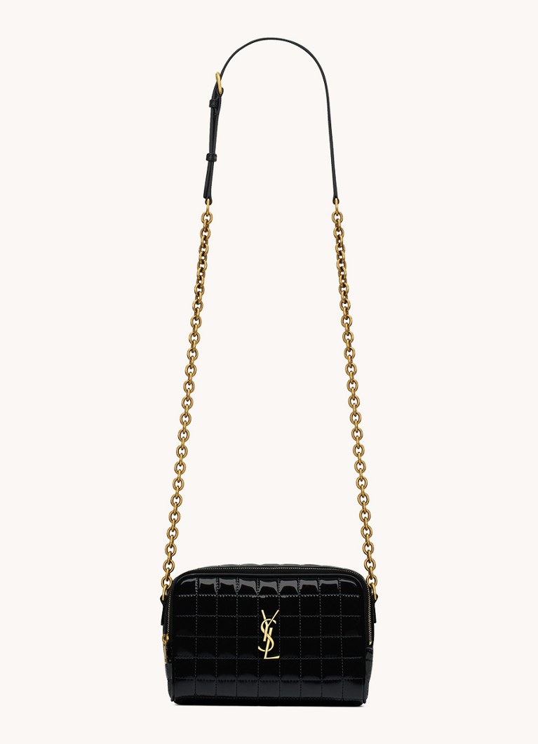 Saint Laurent Cassandre Matelassé Carré Mini Camera crossbody laukku logolla