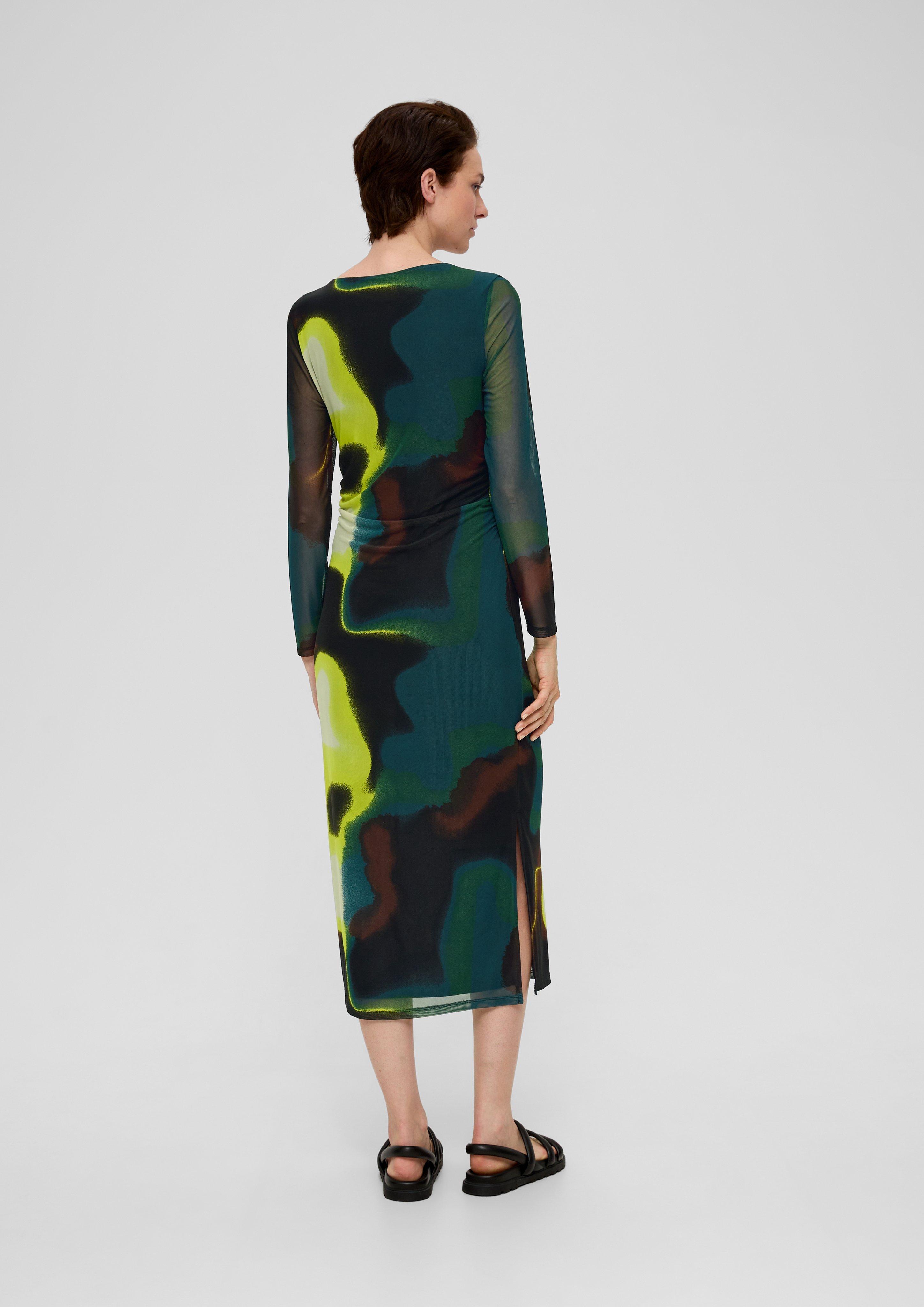 Maxikleid aus Mesh  2133653-99A3