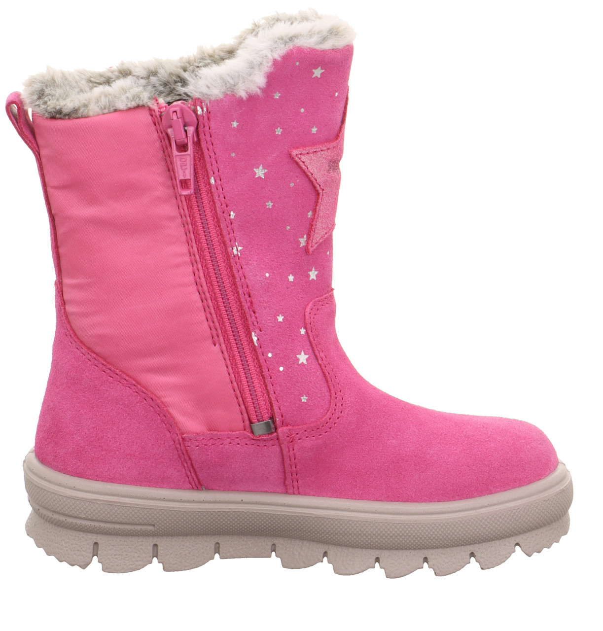 FLAVIA - Pink Stiefel mit Reißverschluss