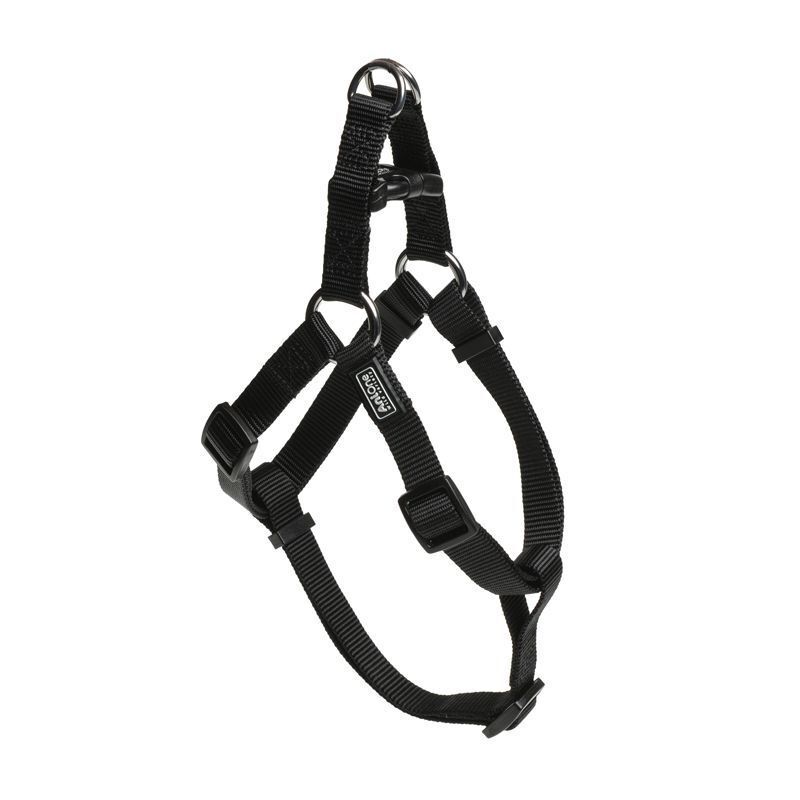 AniOne Hundegeschirre AniOne Nylon One Touch Geschirr Classic schwarz S