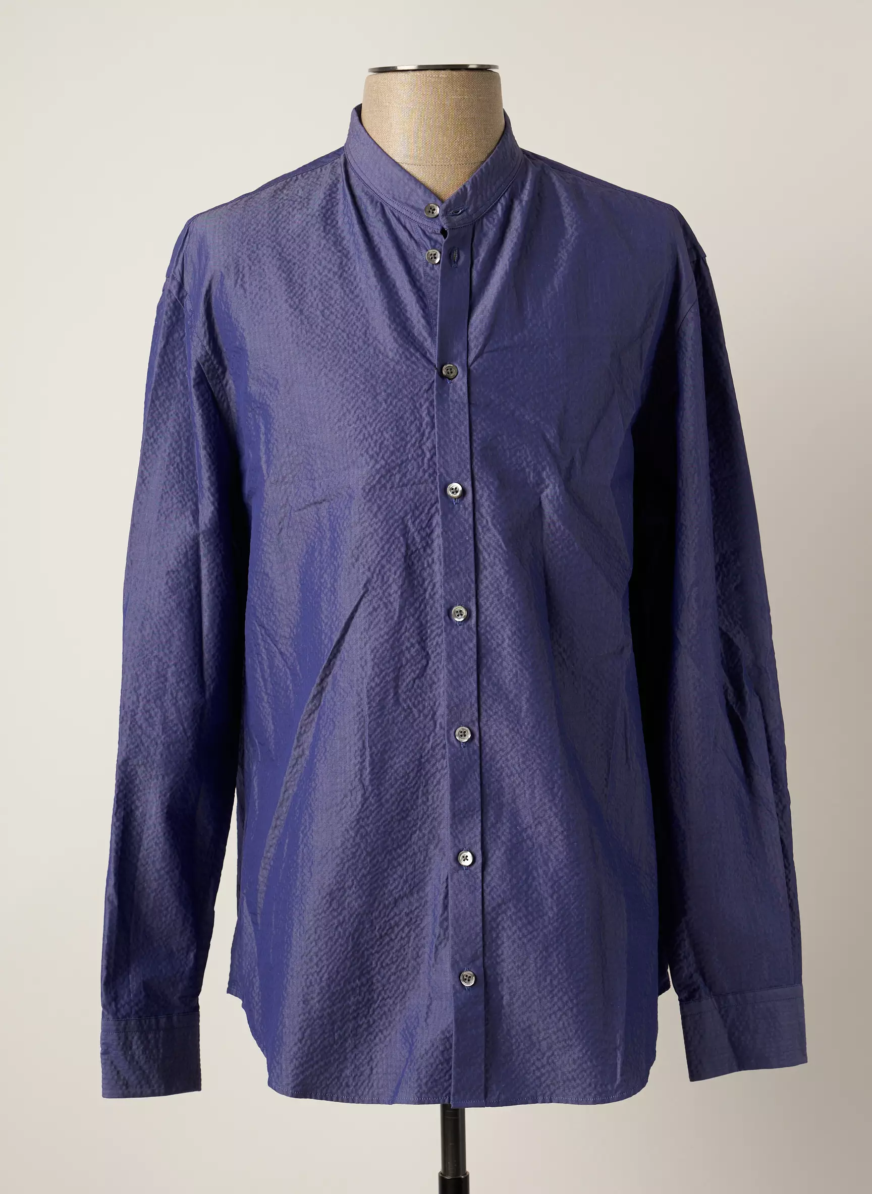 Emporio Armani Manches Longues Homme couleur bleu