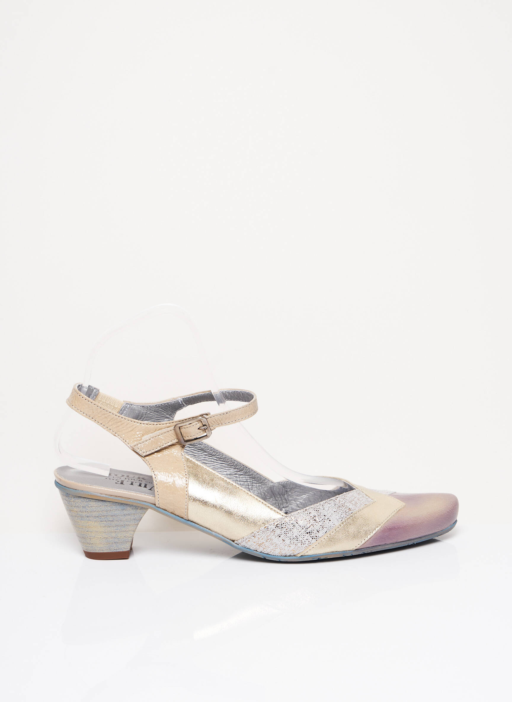 Un Tour En Ville Sandales Nu Pieds Femme couleur beige