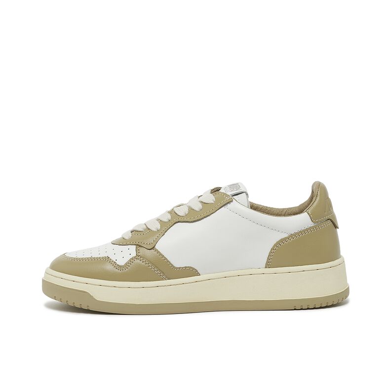 Autry Wmns Medalist Low leat/leat wht/mud