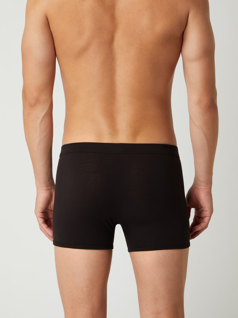 Trunks mit Label-Print in schwarz