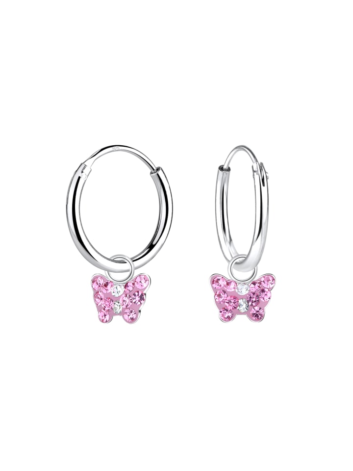 Alexander York Ohrringe mit Charm-Anhänger SCHMETTERLING in 925 Sterling Silber, 2-tlg. günstig kaufen onesize
