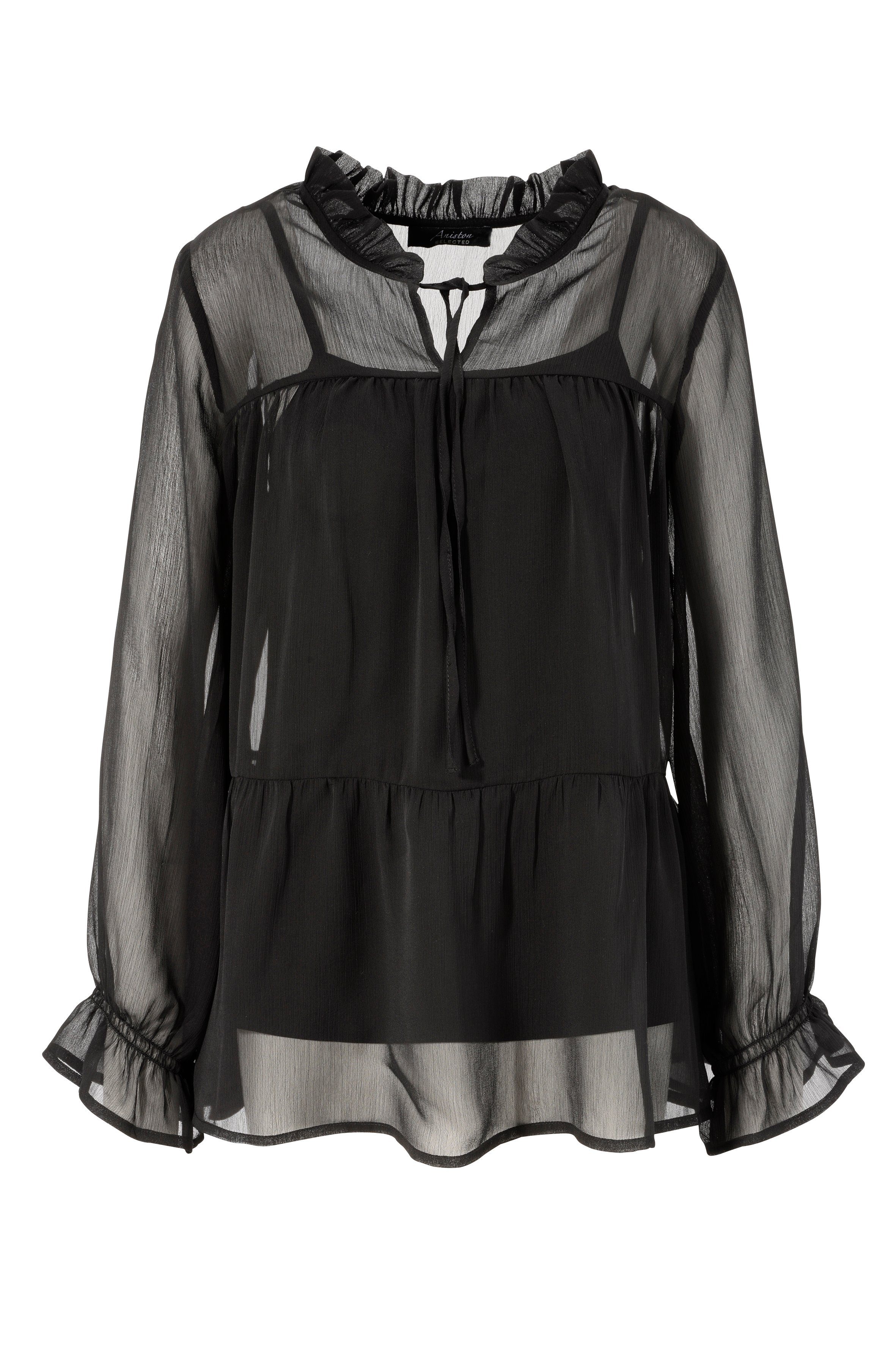 Aniston SELECTED Rüschenbluse mit Volants