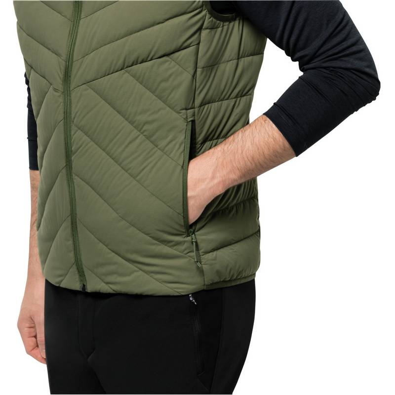 Jack Wolfskin ATHLETIC DOWN VEST M Daunenweste Herren