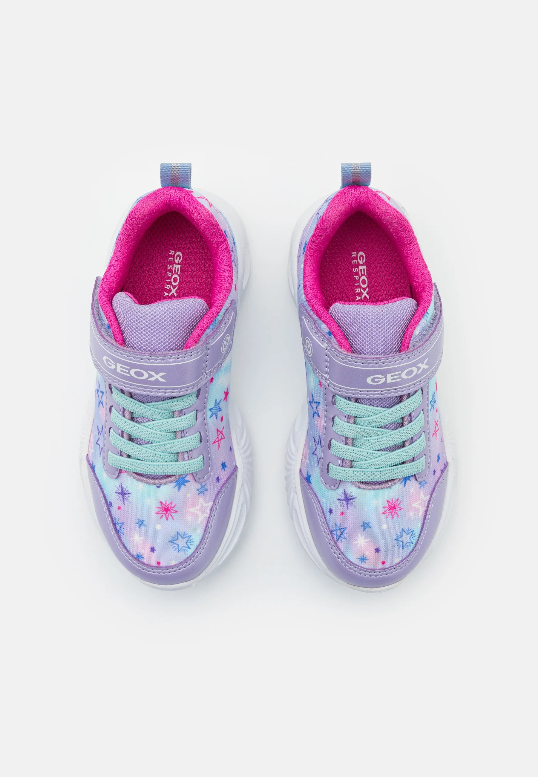 Geox ASSISTER GIRL LIGHTS - Zapatillas bajas