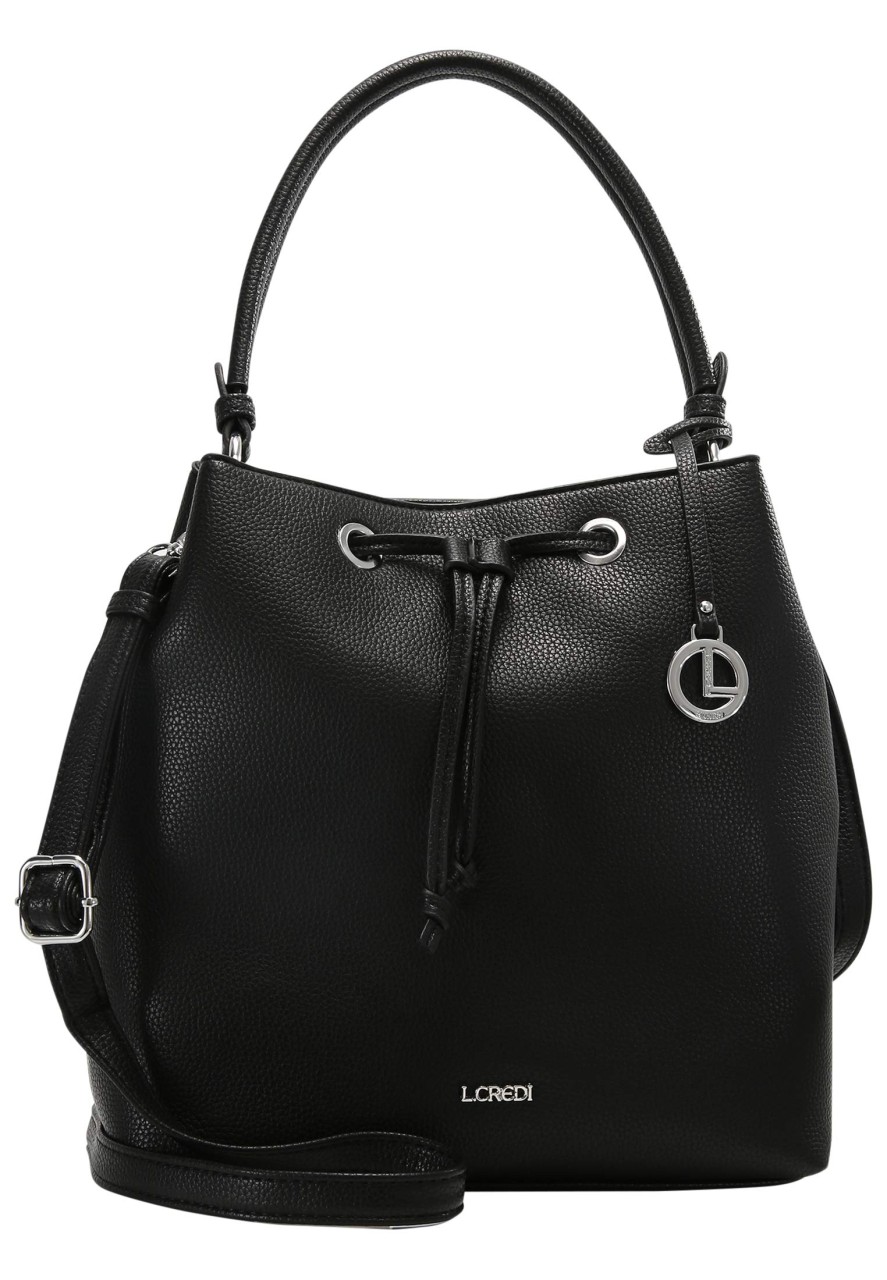 L. CREDI Handtaschen schwarz