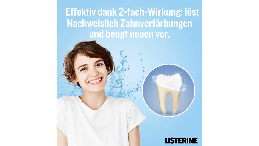Listerine Mundspülung Advanced White Mild 500 ml