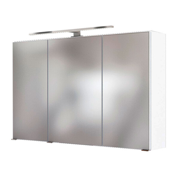 Spiegelschrank Bristol, 100 cm, weißl