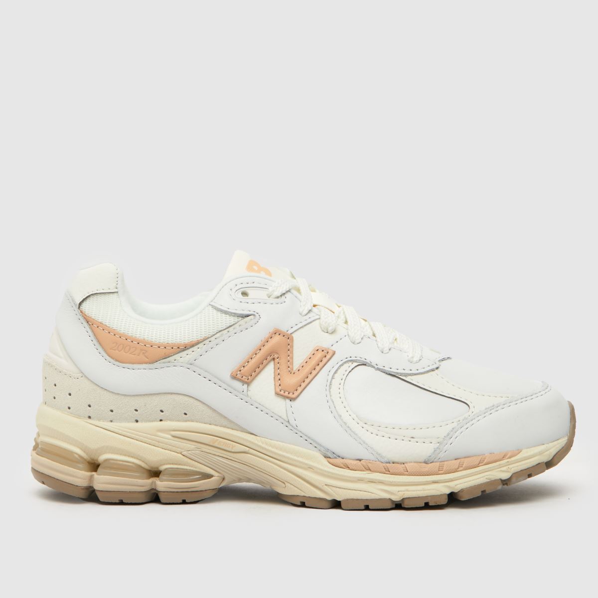 New Balance 2002r sportcipő fehér és bézs színben