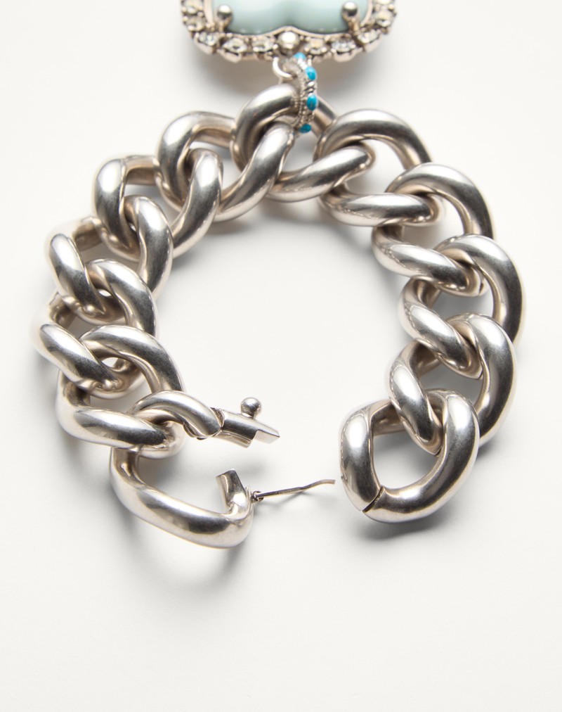 Pulseira Coeur Hyperbole em metal, resina e cristais Swarovski®