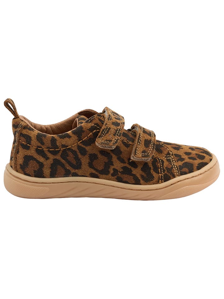 POM POM Leder-Barfußschuhe in Hellbraun günstig kaufen