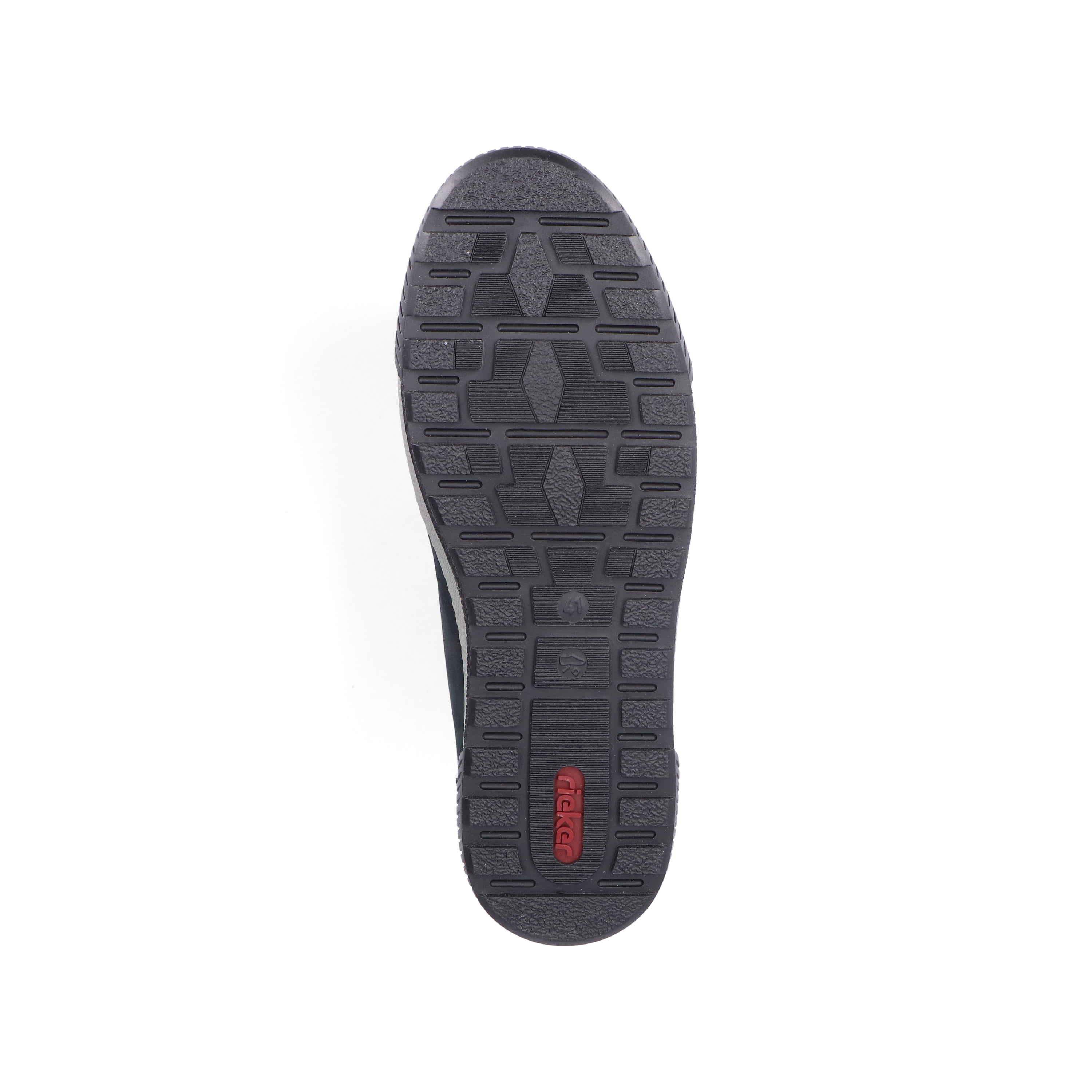 Rieker Herren Schnürstiefel dunkelblau-grau