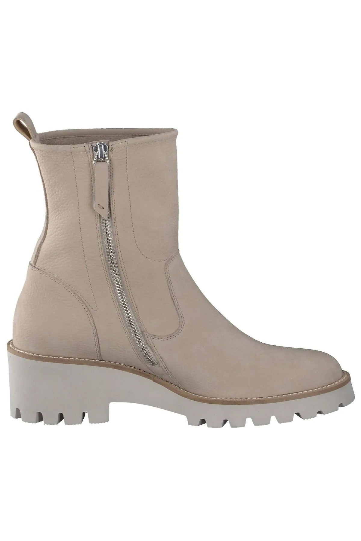 Paul Green  Stiefelette - Beige - Blockabsatz