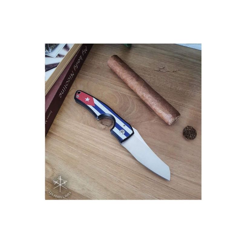 Les Fines Lames Zigarrenschneider Le Petit Flag-Cuba Dark