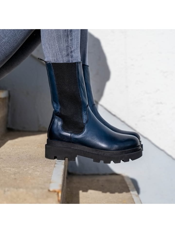 palado Chelsea Boots in Blue/Black günstig kaufen