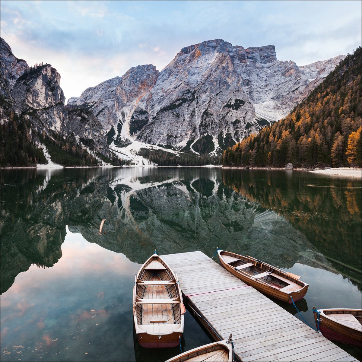 Kunstdruck Wildsee I 30 x 30 cm
