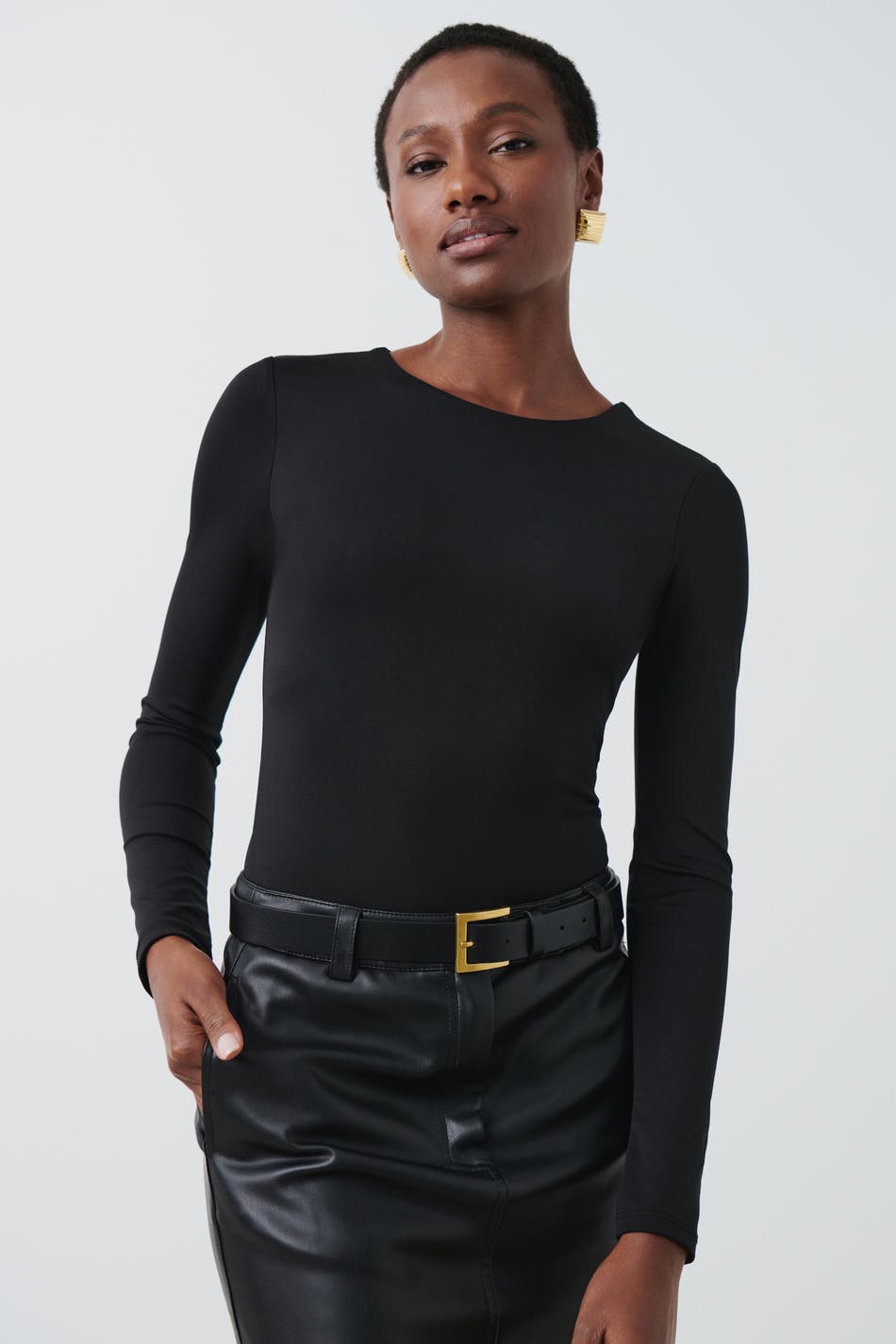 Square hip belt