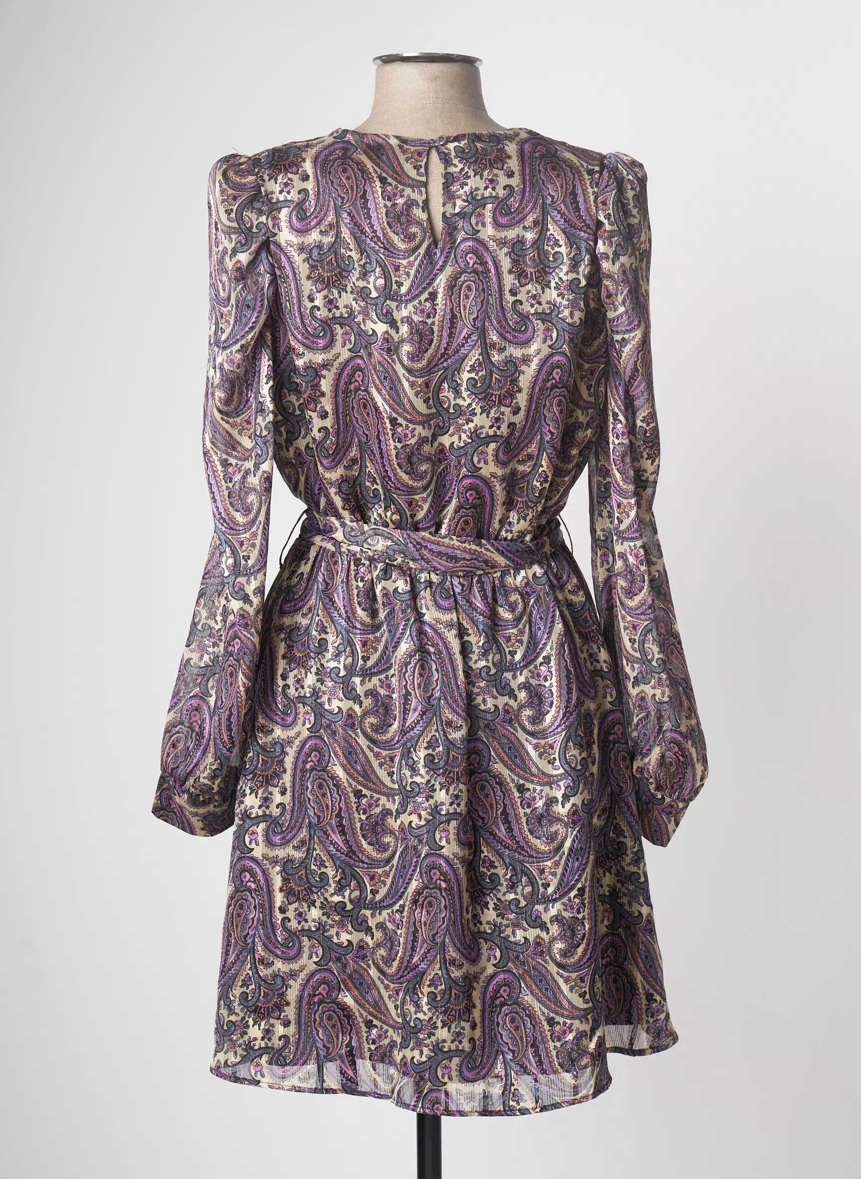 Morgan Robes Mi Longues Femme couleur violet