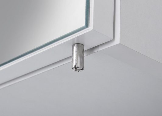 HELD MÖBEL Spiegelschrank Flex Breite 100 cm, mit 3D-Spiegeleffekt