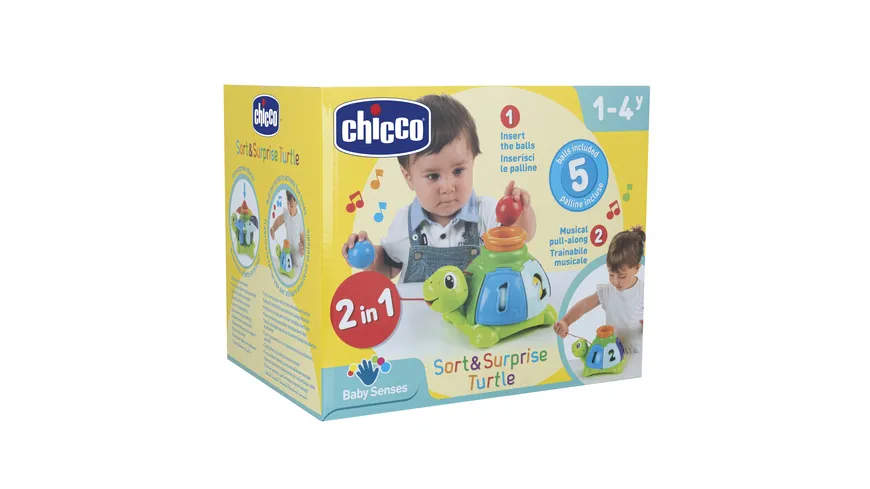 Chicco - SORTIER-SCHILDKRÖTE ZUM ZIEHEN