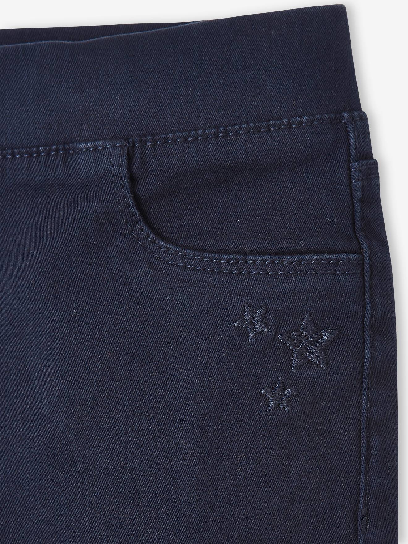 Vertbaudet Farbige Mädchen Treggings - hellblau