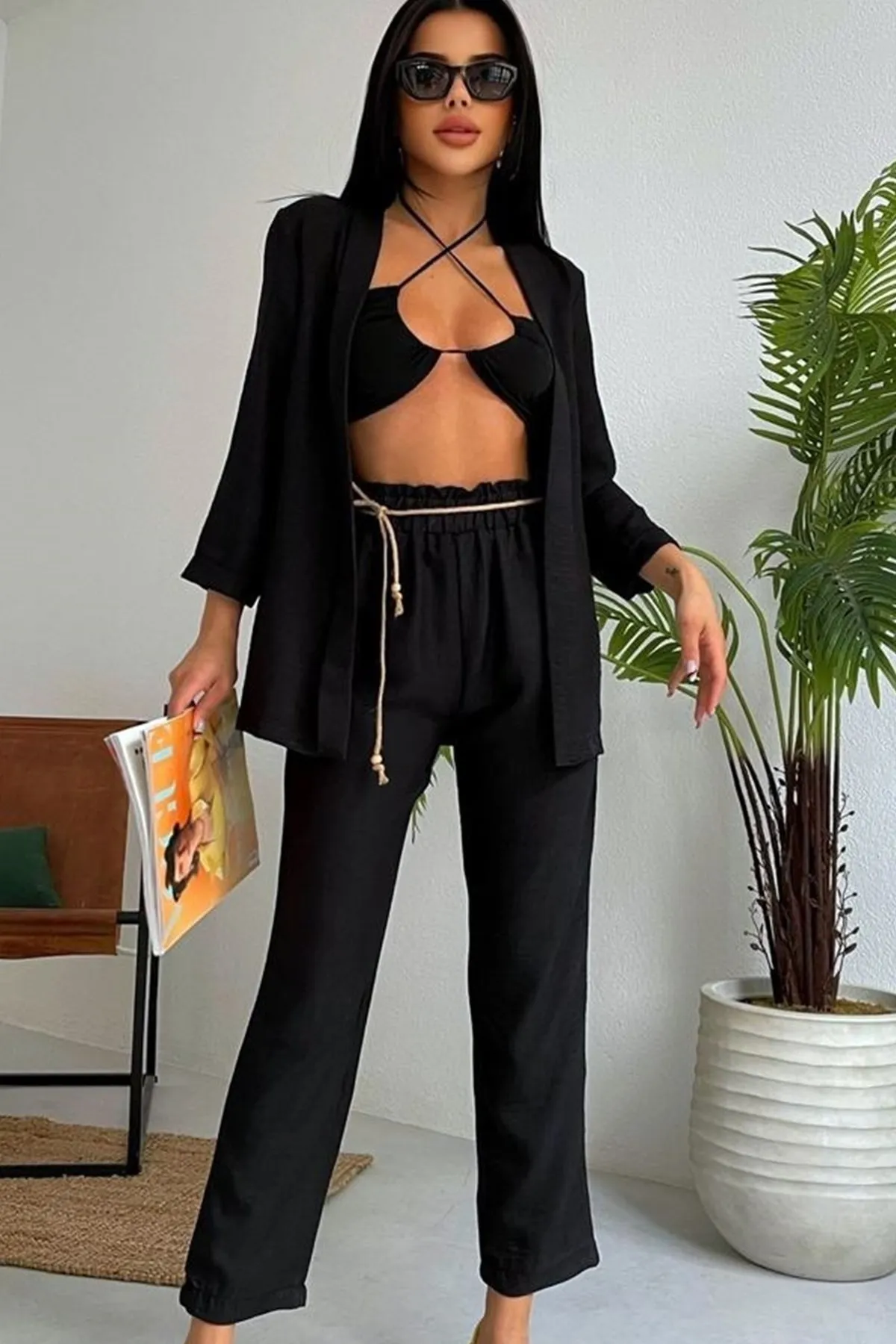 lovebox  Zweiteiler - Schwarz - Regular Fit