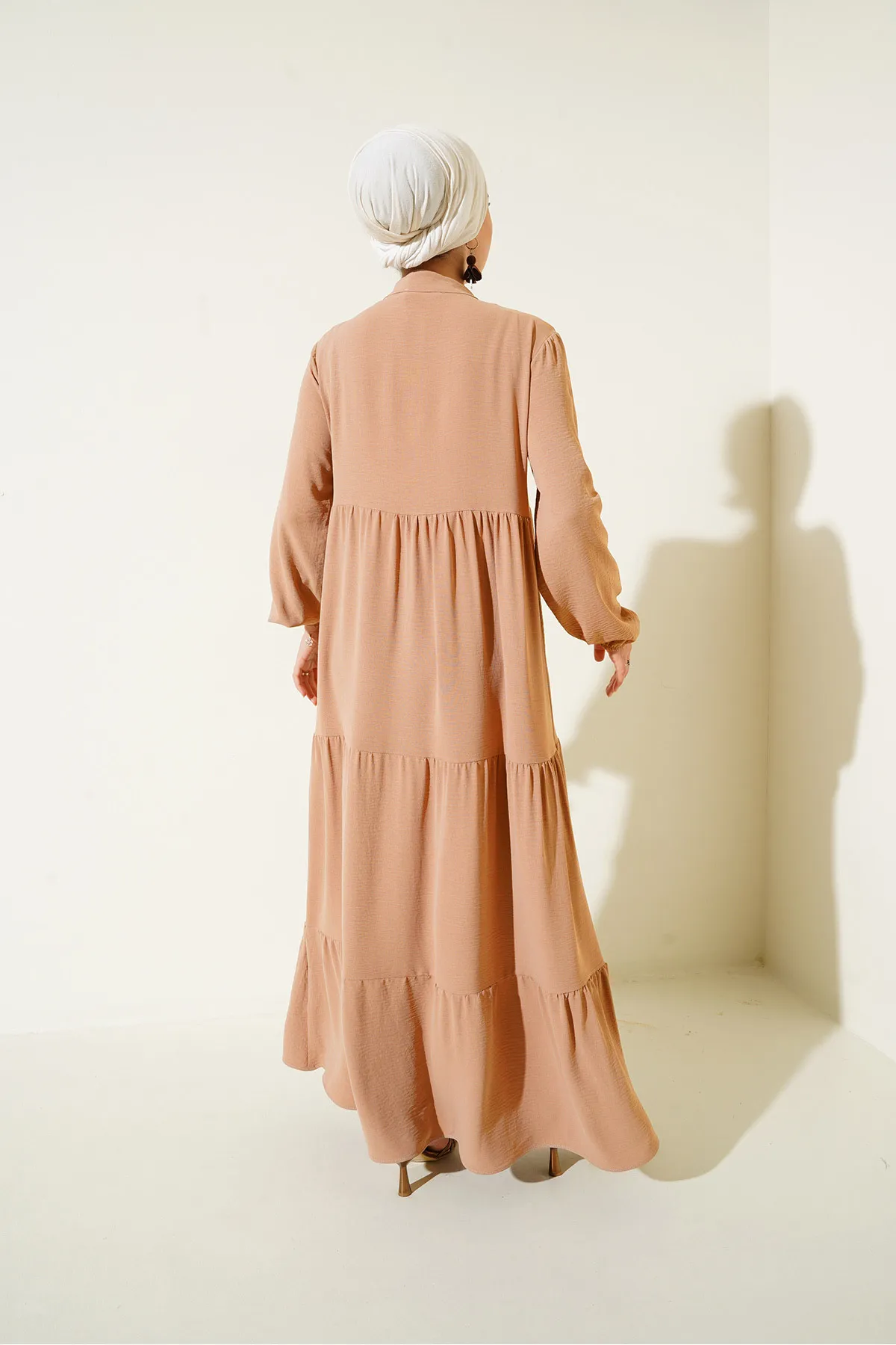 Bigdart  Kleid - Braun - Smock-Kleid
