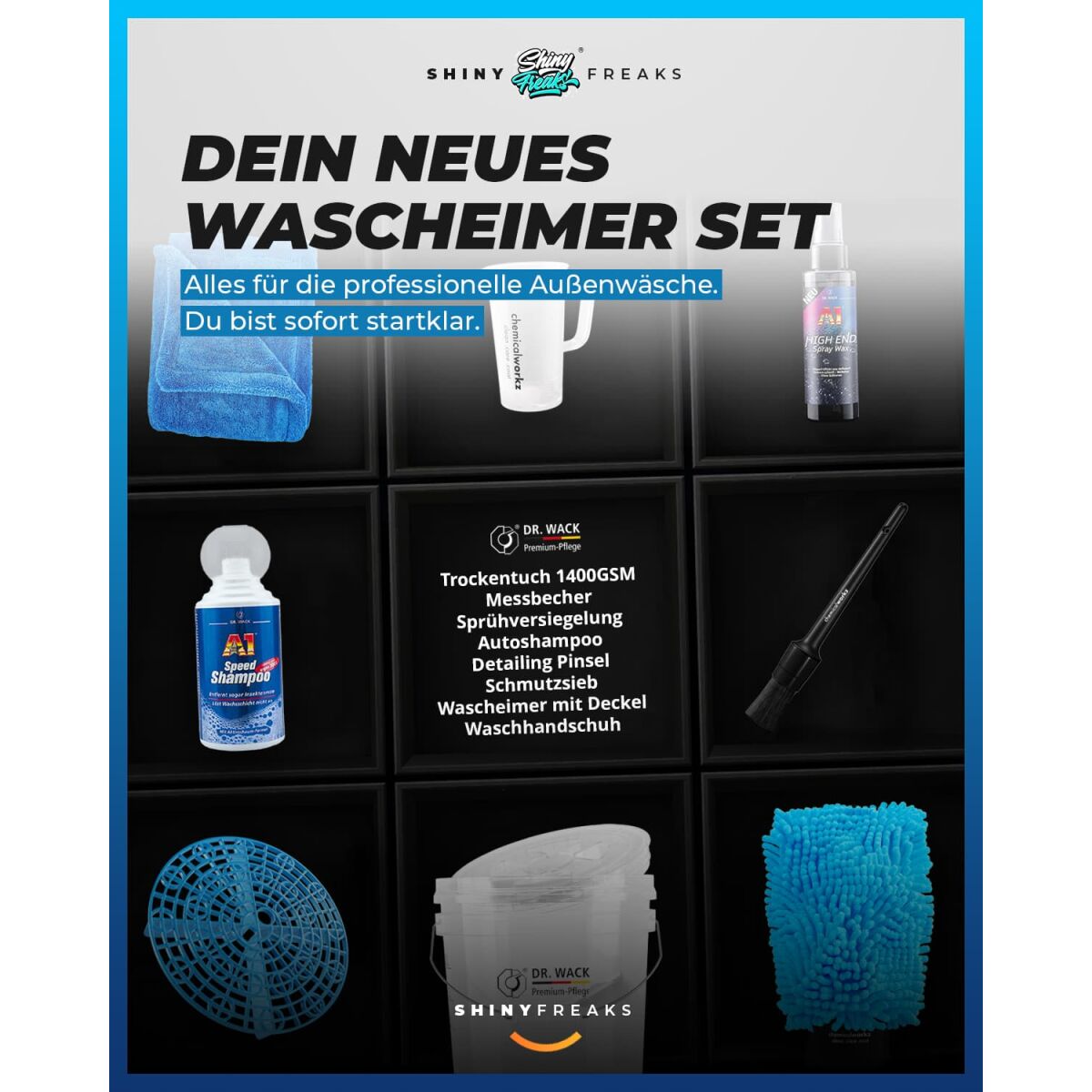 Dr. Wack - Wascheimer Set | Starter 13L