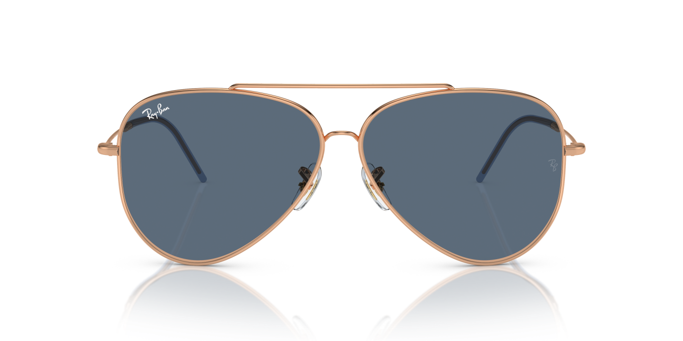 AVIATOR REVERSE - Albastru-roz-auriu strălucitor