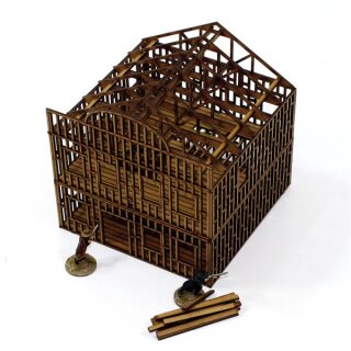 28mm Double Storey Building Under Construction