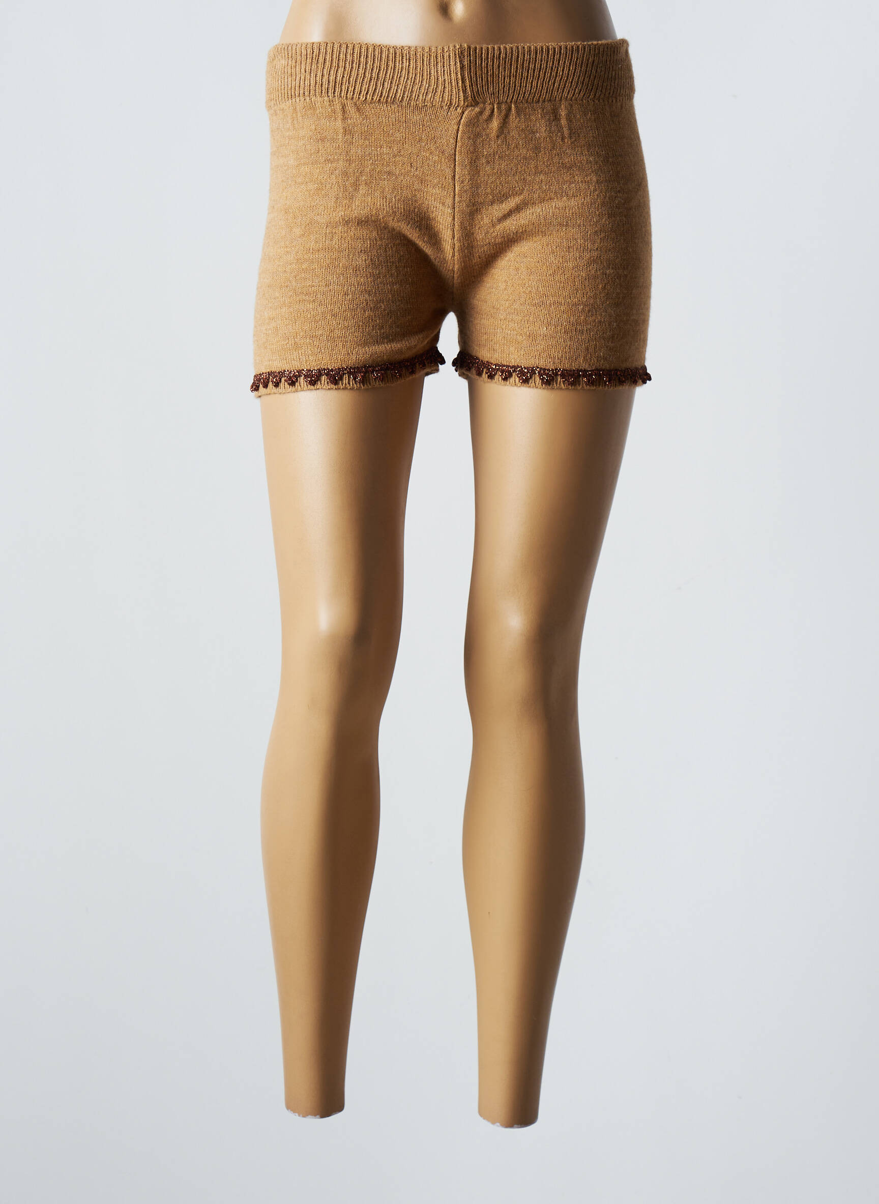 Pho Shorts 1 Femme couleur beige