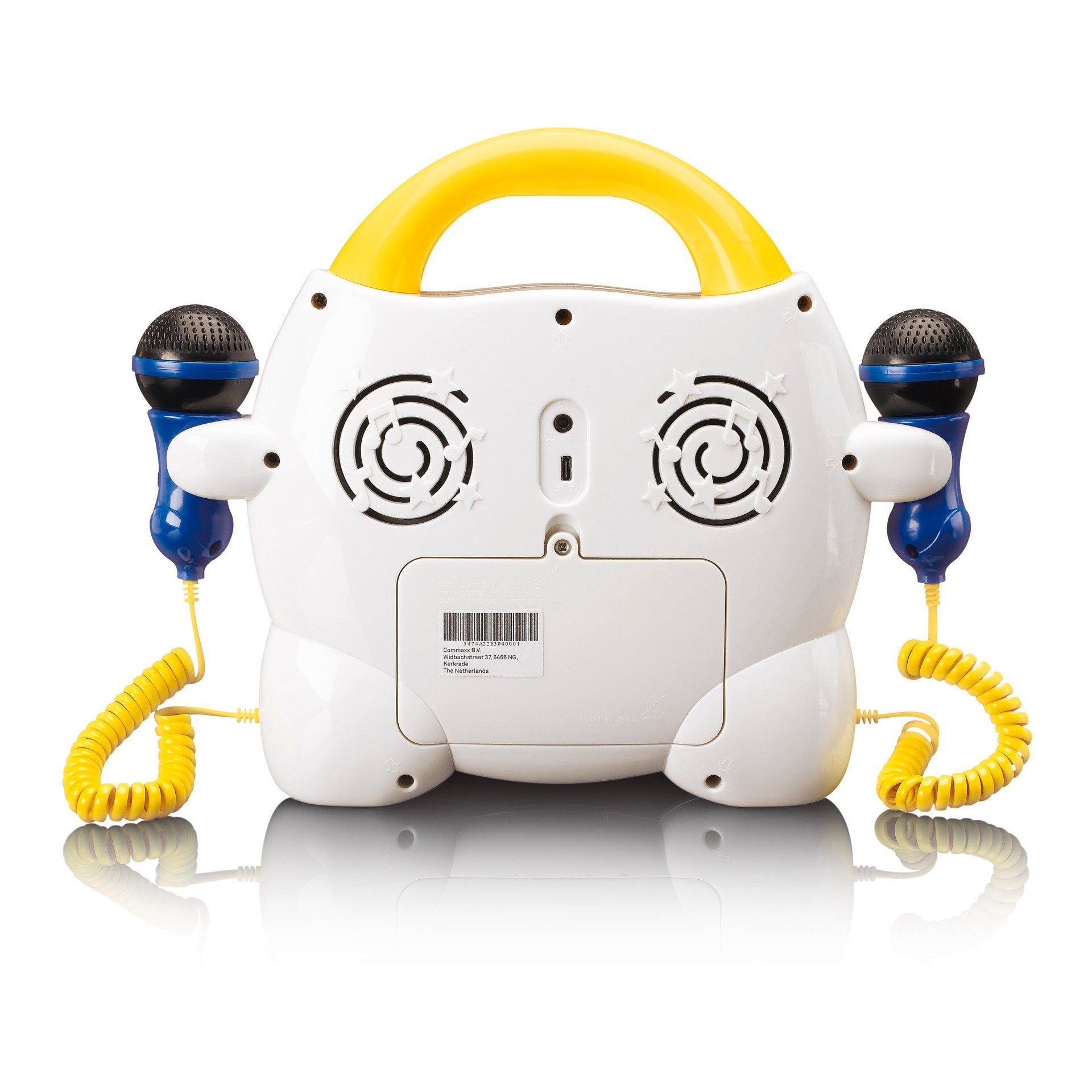 Lenco KCD-011KIDS Tragbarer Kinder Karaoke CD-Player mit Bluetooth CD-Player (Bluetooth)
