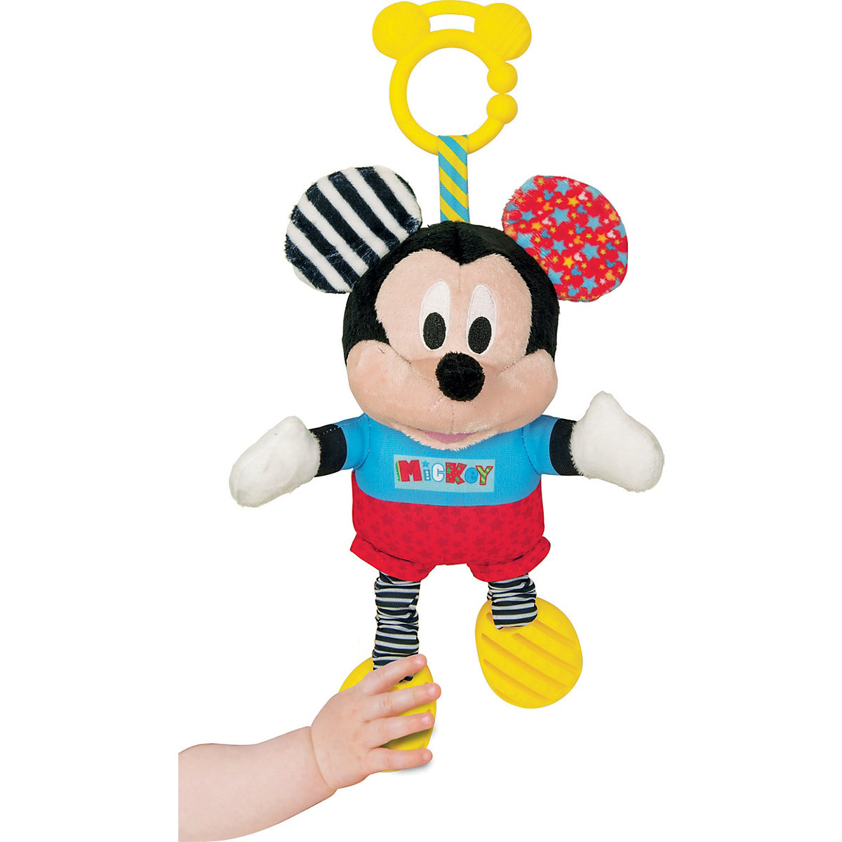 Baby Mickey Plüsch mit Zahnungshilfe